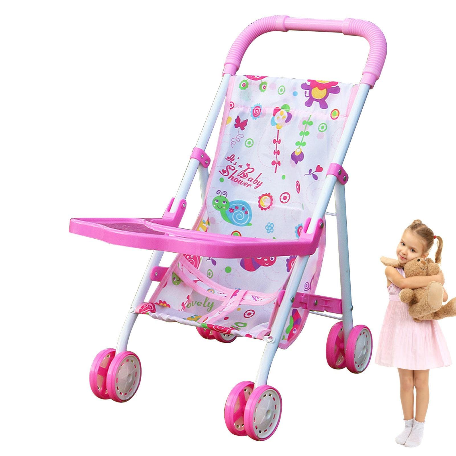 Amazon.co.jp: 人形用ベビーカー - 子供のためのボトムバスケット付き